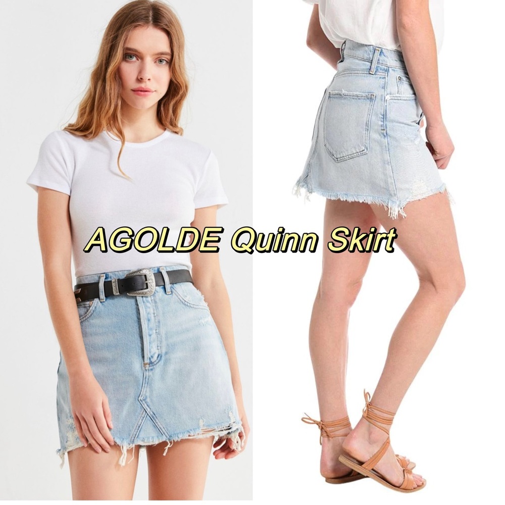 Agolde Quinn‎ Skirt Sz 28